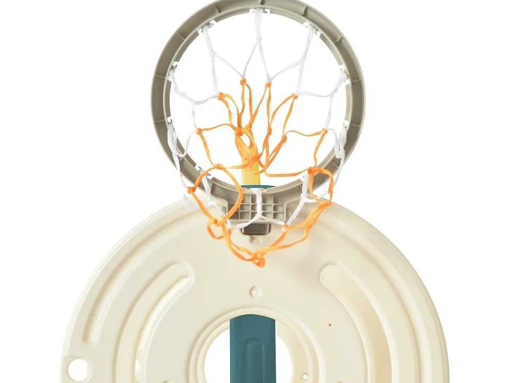 3 In 1 Glijbaan - Met Trap, Basketbalring - Autovorm - Groen-ModernLuxe Hot