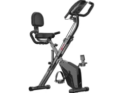 3 In 1 Opvouwbare Hometrainer, Magnetische X-Bike Ligfiets Fitness Bike Met 8-Level Verstelbare Weerstand Voor Home Gym Workout-Vente-unique Best