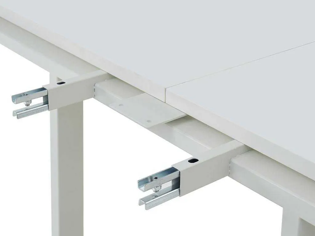 6 Persoons Bureau Bank - Wit - L120 Cm - Downtown-Workēa Best