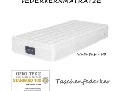 90 X 200 Cm Matras Met 7-Zone Pocketveren En Hr-Foam, 25 Cm Dik - Merax-Vente-unique Online