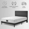 140 X 200 Cm Matras Met 7-Zone Pocketveren En Hr-Foam, 25 Cm Dik - Merax-Vente-unique Outlet