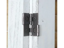 Aberdeen Scherm Met Planken, Wit/Bruin-Vente-unique Clearance
