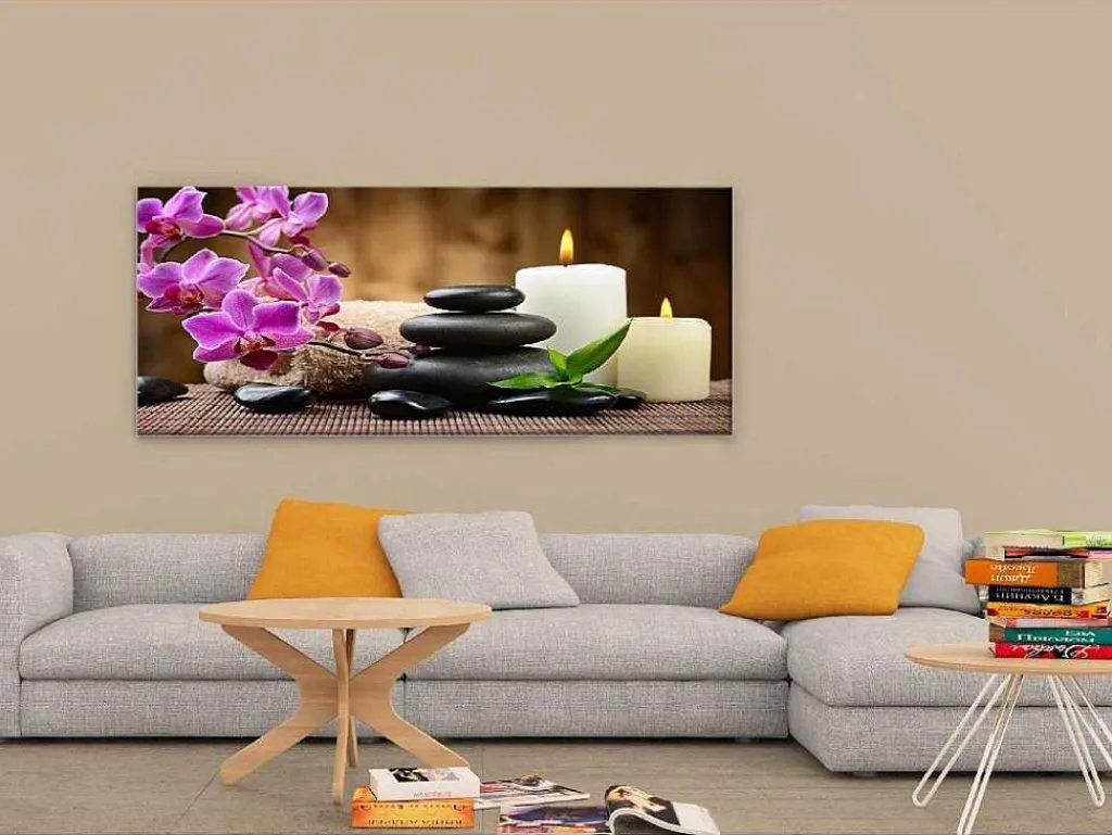 Afdrukken Op Canvas Relax, Veelkleurig, 100X3X70 Cm,-EPIKASA Hot