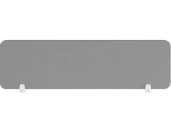 Afscheiding Voor Professioneel Bureau - Stof - Grijs - L130 Cm - Downtown-Workēa Online