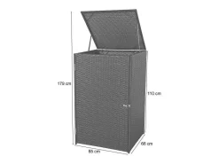 Afvalzak Mcw-E25 120L, Zwart-Vente-unique Discount