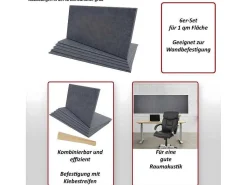 Akoestisch Wandpaneel Mcw-L52 (Set Van 6), Lichtbruin-Vente-unique Online