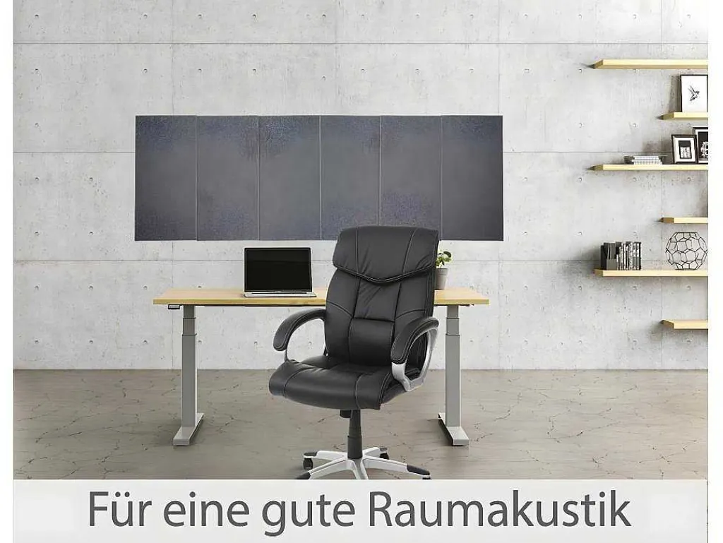 Akoestisch Wandpaneel Mcw-L52 (Set Van 6), Grijs-Vente-unique New