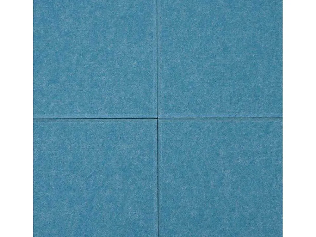 Akoestisch Wandpaneel Mcw-L52 (Set Van 4), Blauw-Vente-unique Hot