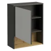 Badkamer Muurkast - Antraciet - 60 Cm - Yangra-Vente-unique Best