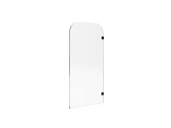 Badscherm In Industriele Stijl Met Afgeronde Hoeken - 80 X 140 Cm - Timour-Shower & Design Clearance