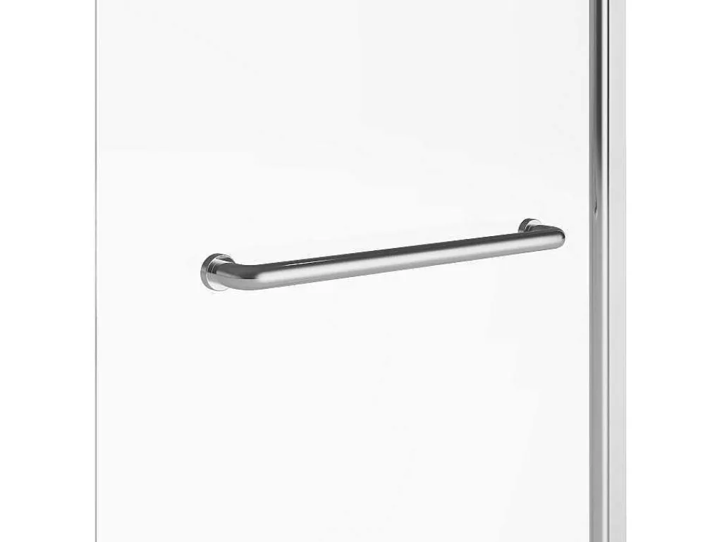 Badscherm Met Verchroomd Metalen Handdoekenrek In Industriele Stijl - 70 X 140 Cm - Tobin-Shower & Design Clearance
