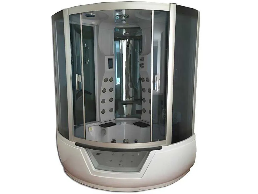 Baignoire-Douche Hydromassagehoek 150 X 150 Cm Narciso-ELITESHOPPING Discount