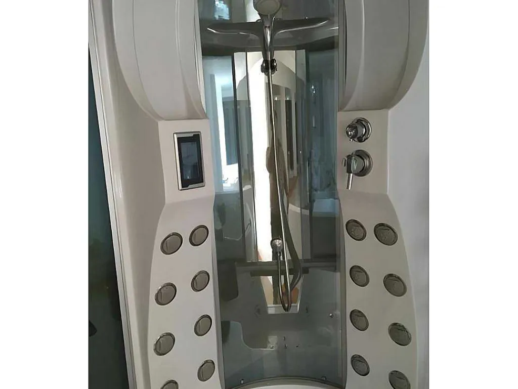 Baignoire-Douche Hydromassagehoek 150 X 150 Cm Narciso-ELITESHOPPING Discount