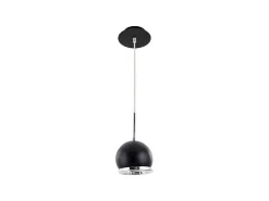 Ball Hanglamp, Zwart, 14X14X8,35 Cm,-EPIKASA Outlet
