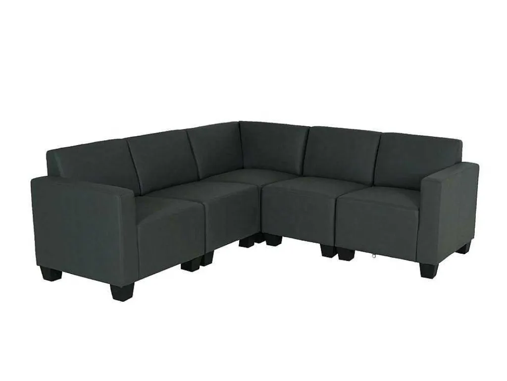 Bankstel Moncalieri 5, Donkergrijs-Vente-unique Sale