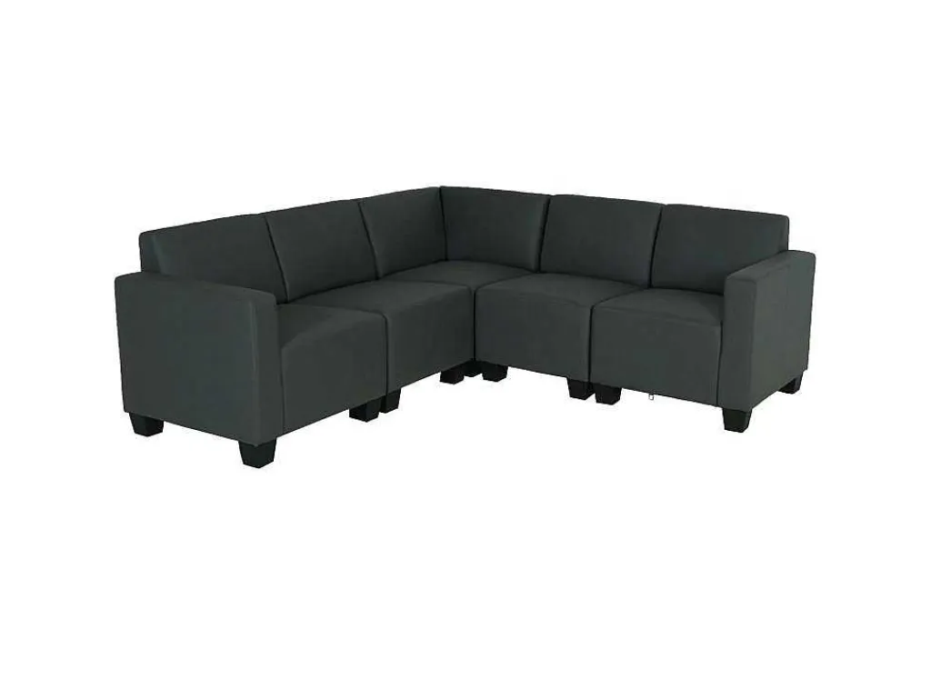 Bankstel Moncalieri 5, Donkergrijs-Vente-unique Sale
