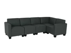 Bankstel Moncalieri 5, Donkergrijs-Vente-unique Sale