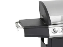 Barbecue Op Gas Met 4 Branders En 1 Rechaud Aan De Zijkant 143 X 54 X 115 Cm - Smoky-Vente-unique New