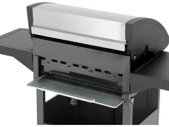 Barbecue Op Gas Met 4 Branders En 1 Rechaud Aan De Zijkant 143 X 54 X 115 Cm - Smoky-Vente-unique New