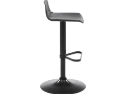 Barkruk Calas - Polypropyleen - Zwart-Vente-unique New