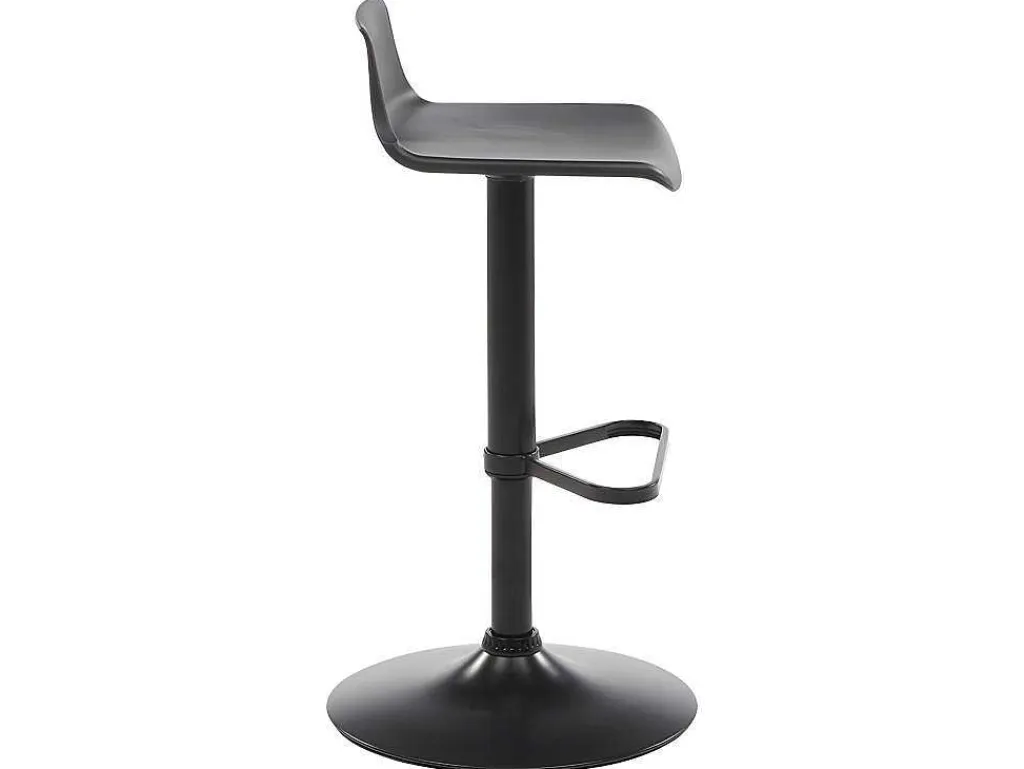 Barkruk Calas - Polypropyleen - Zwart-Vente-unique New