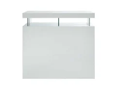 Barmeubel Fabio - Mdf Witgelakt - Met Ledverlichting-Vente-unique Outlet