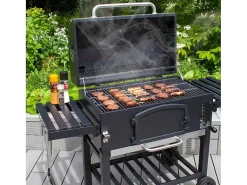 Bbq Grill Rookoven - Xxl - Zwart-Monstershop Outlet