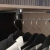 Bed Met Opbergruimte 160 X 200 Cm - Met Ledverlichting - Kleur: Naturel En Zwart + Bedbodem - Velona-Vente-unique Online