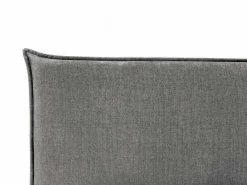 Bed Met Opbergruimte 140 X 200 Cm - Velours - Grijs - Soryo - Van-PASCAL MORABITO Discount