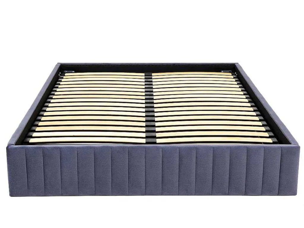 Bedbodem Met Opbergruimte 160 X 200 Cm Van Grijs Velours - Sethi Van Dreamea-Ysmée Discount