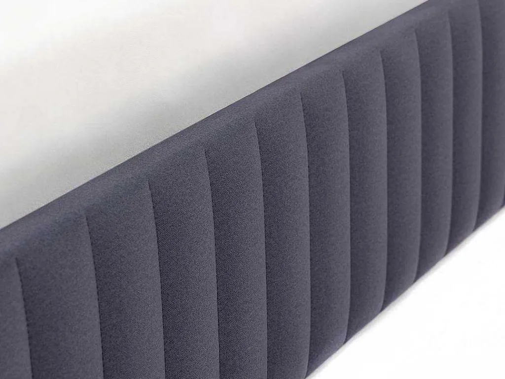 Bedbodem Met Opbergruimte 160 X 200 Cm Van Grijs Velours - Sethi Van Dreamea-Ysmée Discount