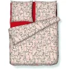 Beddengoedset Van Katoen Met 57 Draden/Cm - Dekbedovertrek 240 X 260 Cm + 2 Kussenslopen 63 X 63 Cm - Meerkleurig - Figuur-OZAIA Best