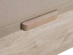 Bedset 160 X 200 Cm - Bedbodem Met Lichte Houtlook En Opbergruimte + Matras In Schuim Met Hoge Dichtheid - Heaven Van Play-DREAMEA Online