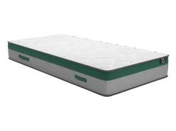 Bedset 90 X 190 Cm - Witte Bedbodem Met Opbergruimte + Matras Met Pocketveren - Prestige Van Ysmee Play-Ysmée Best
