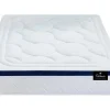 Bedset 140 X 190 Cm - Witte Bedbodem Met Opbergruimte + Matras Met Pocketveren - Marquis Van Dreamea Play-Palacio New