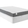 Bedset 160 X 200 Cm - Witte Bedbodem Met Opbergruimte + Matras In Schuim Met Hoge Dichtheid - Heaven Van Play-DREAMEA Discount