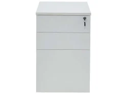 Behuizing Van Een Professioneel Mobiel Bureau - 3 Lades - Met Slot - Wit - Downtown-Workēa Hot