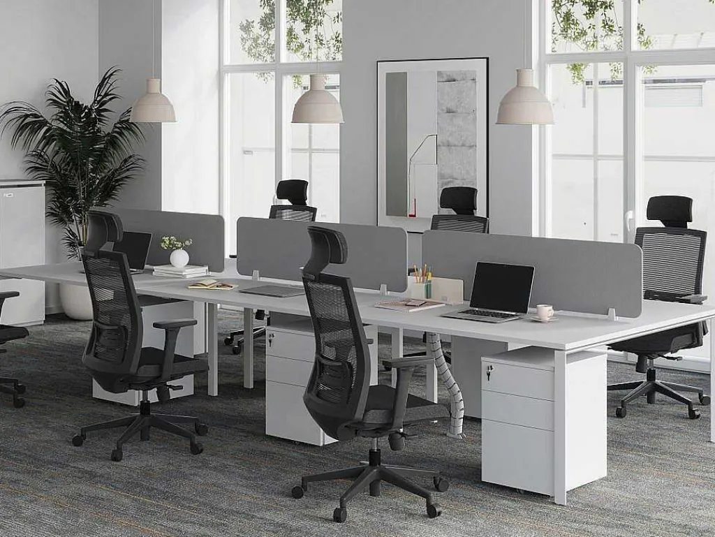 Behuizing Van Een Professioneel Mobiel Bureau - 3 Lades - Met Slot - Wit - Downtown-Workēa Hot