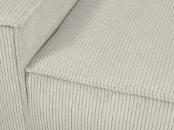 Beige Fauteuil Van Ribfluweel Amelia-Vente-unique Hot
