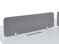 Benchbureau Voor 2 Personen - Wit - L160 Cm - Met Afscheiding - Downtown-Workēa Clearance