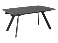 Berry Eetkamertafel 97X160/240Cm Met Extra Plaat Zwart.-Vente-unique New