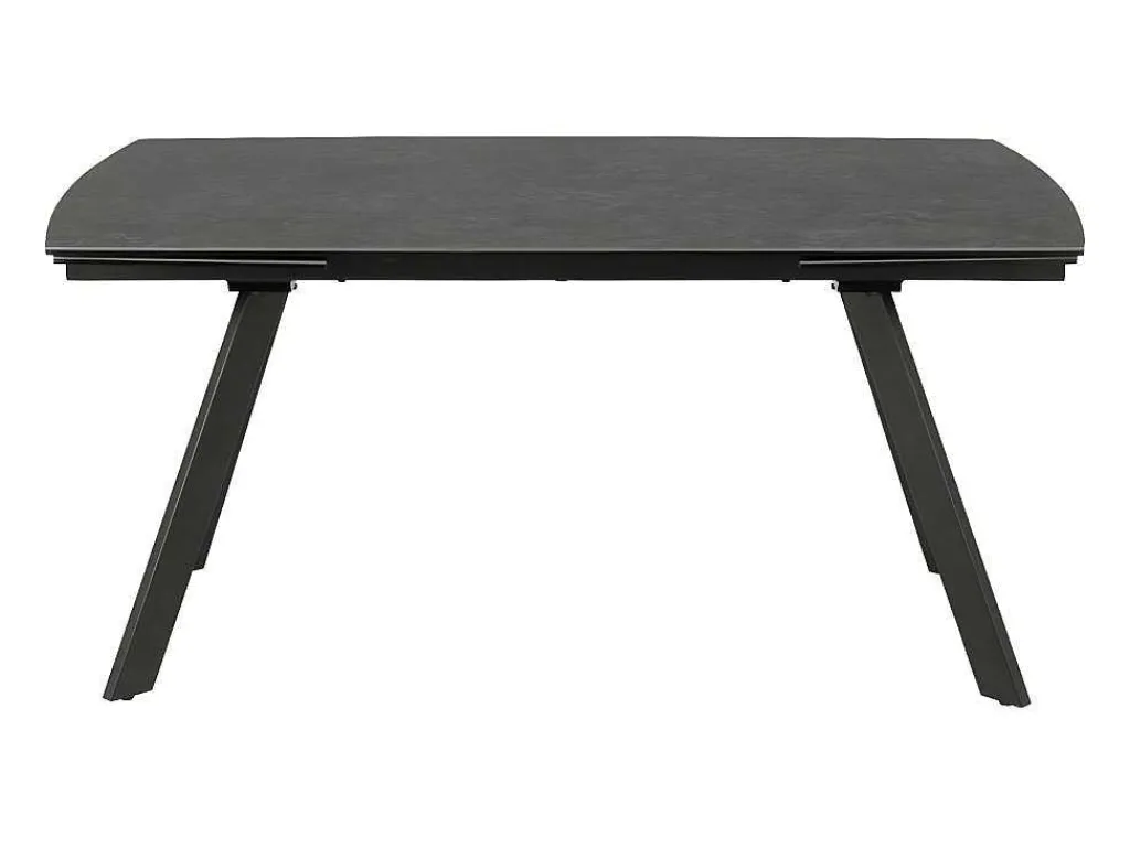 Berry Eetkamertafel 97X160/240Cm Met Extra Plaat Zwart.-Vente-unique New