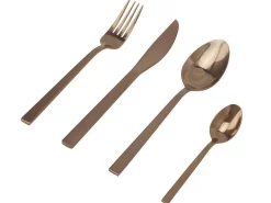 Bestekset 16 Stukken - Inox - Koperkleur - Briljant-OZAIA Hot