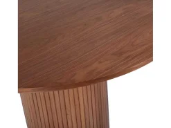 Bianca Eetkamertafel O110Cm Eik Fineer.-Vente-unique Hot