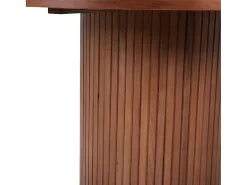 Bianca Eetkamertafel O110Cm Eik Fineer.-Vente-unique Hot