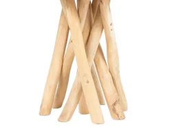 Bijzettafel Van Teakhout - Kleur: Naturel - Gayana-Vente-unique Clearance
