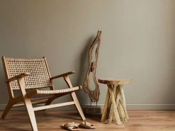 Bijzettafel Van Teakhout - Kleur: Naturel - Gayana-Vente-unique Clearance