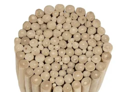 Bijzettafel Van Teakhout - Kleur: Naturel - Lutiana-Vente-unique Hot