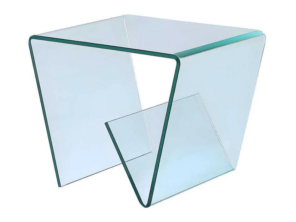 Bijzettafel Zenia - Gehard Glas-Vente-unique Sale