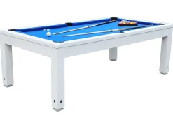 Biljart Snooker Tafel Moduleerbaar - Regelbare Hoogte - 207 X 114 X 79 Cm-Vente-unique Discount